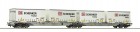 76916 Roco Articulated intermodal car of AAE with containers